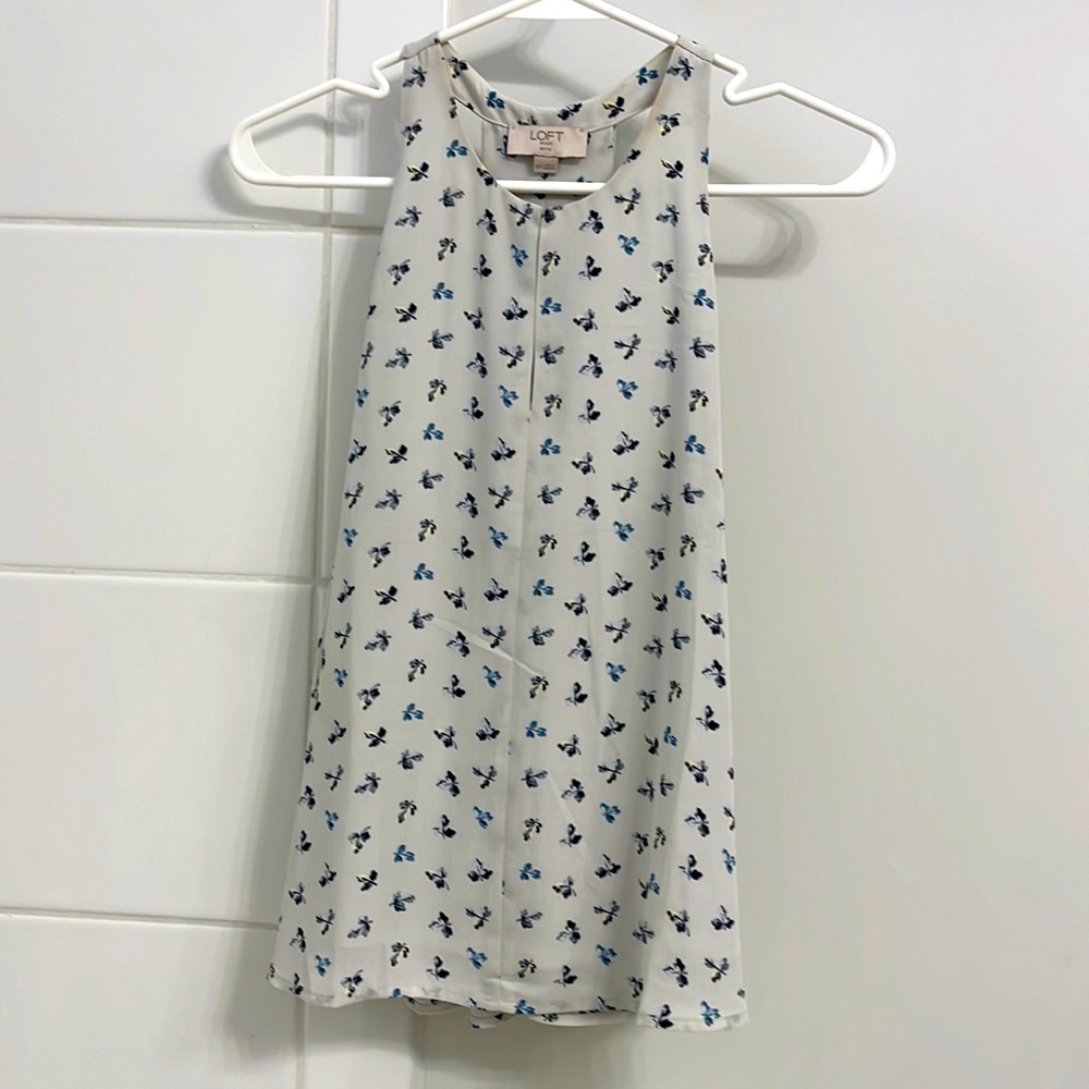 Loft sleeveless top